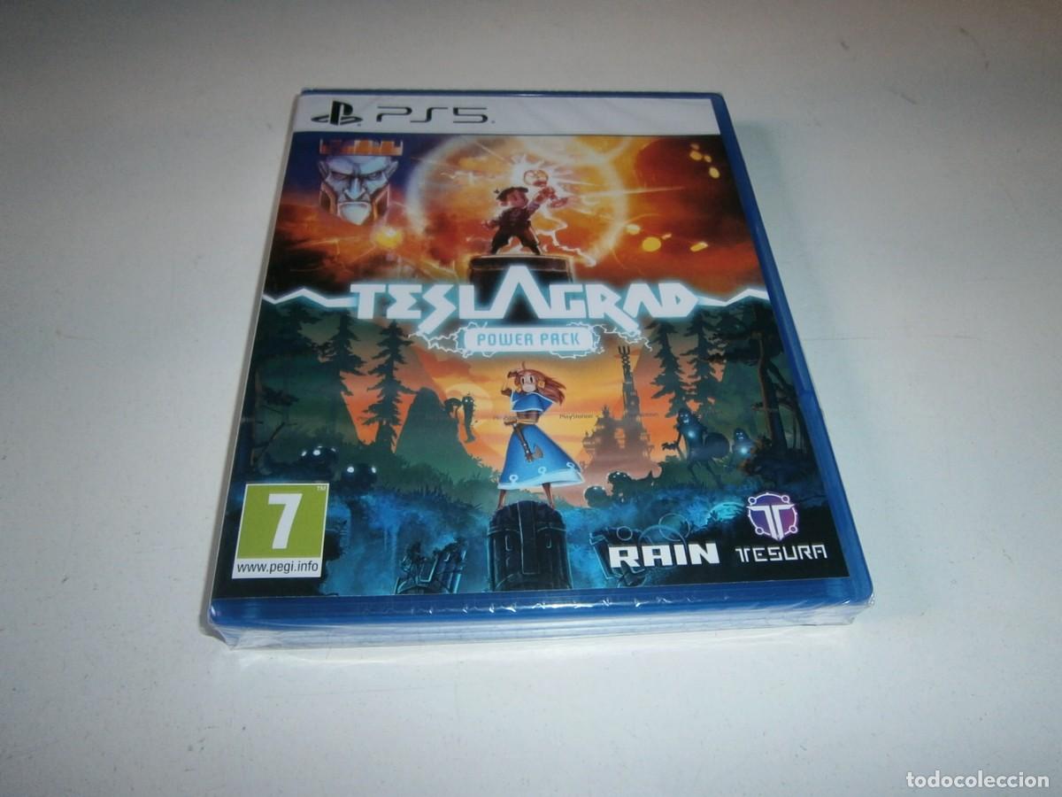 Videojuegos y Consolas PS5 de segunda mano: TESLAGRAD POWERPACK PLAYSTATION 5 PS5 PAL NUEVO PRECINTADO