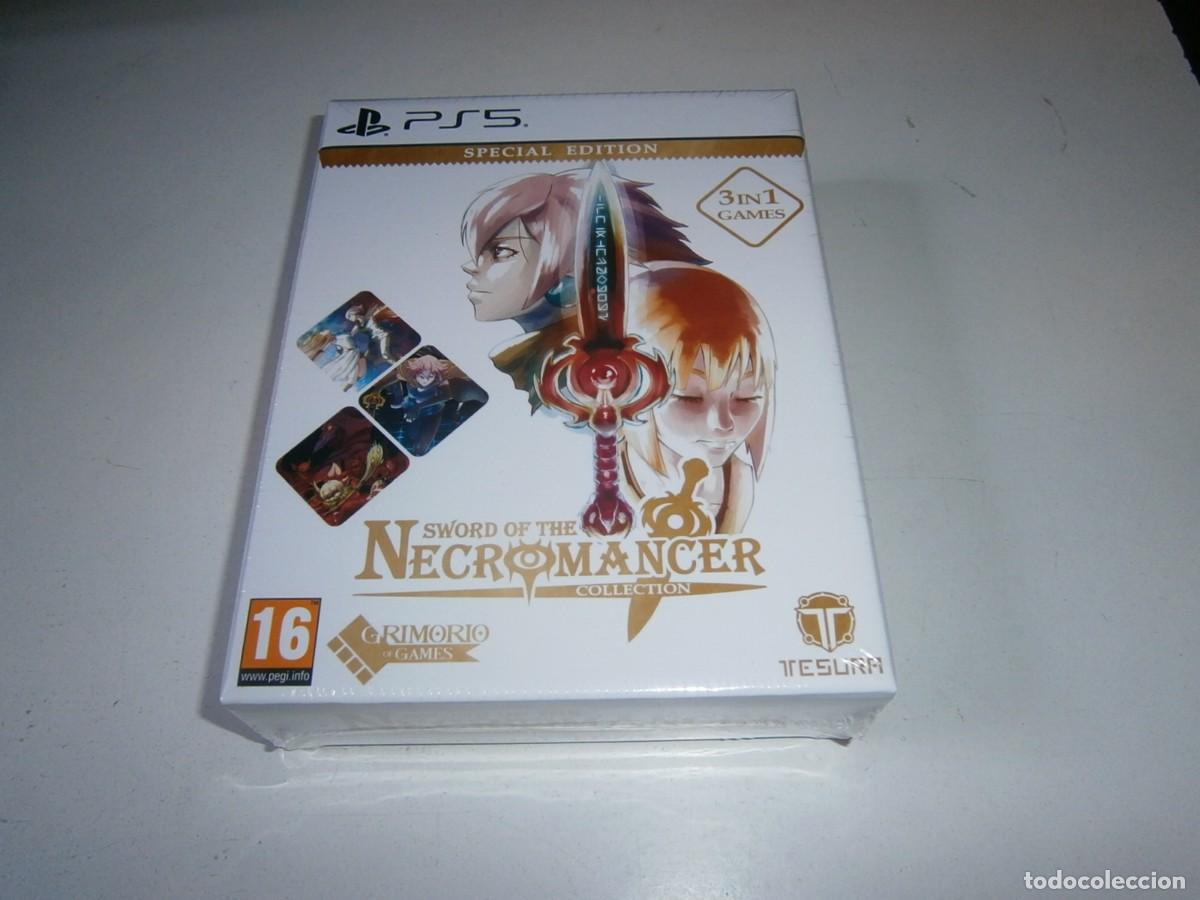 Videojuegos y Consolas PS5 de segunda mano: SWORD OF THE NECROMANCER COLLECTION PLAYSTATION 5 PS5 SPECIAL EDITION PAL NUEVO PRECINTADO
