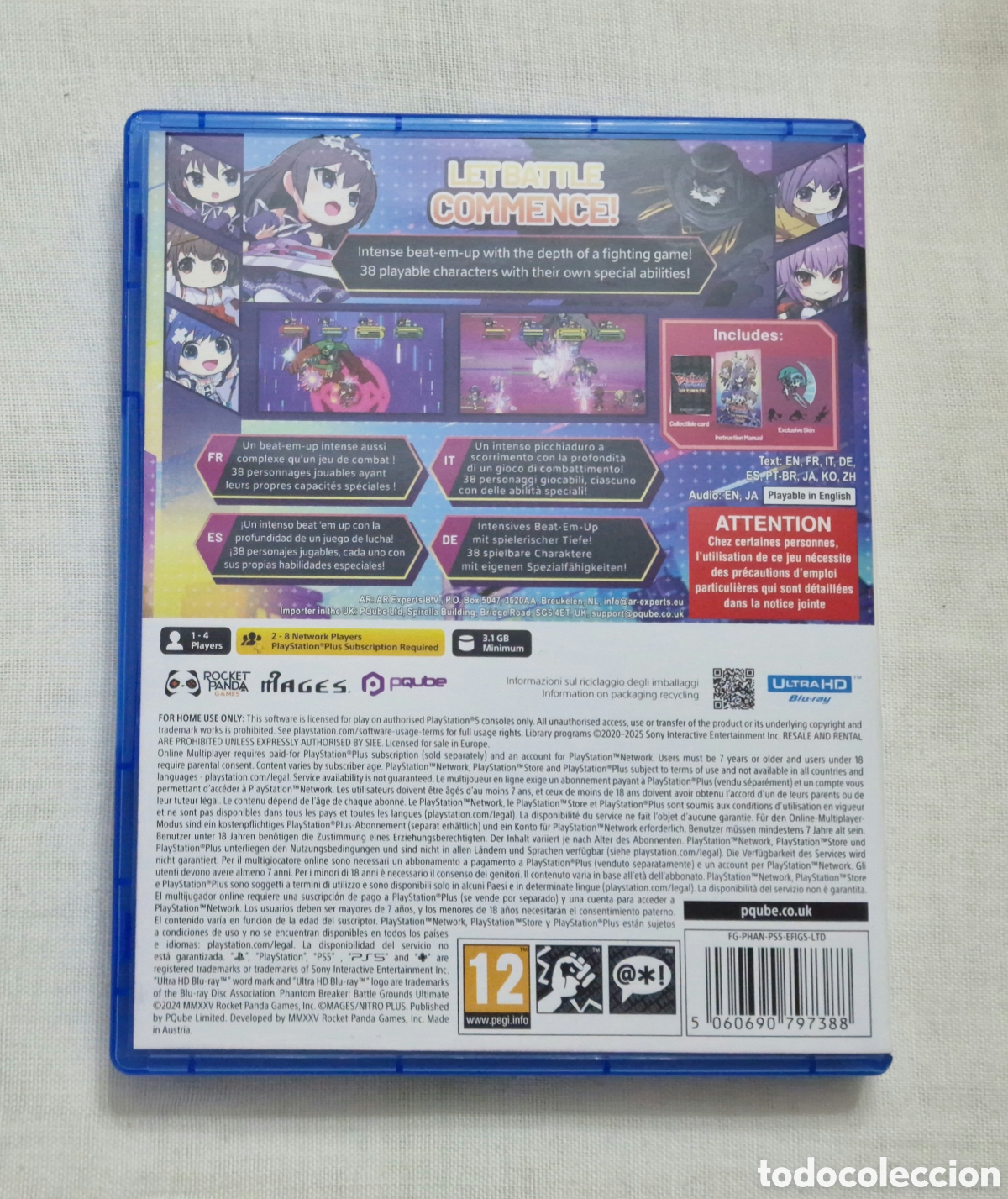 Videojuegos y consolas PS5 de segunda mano: Phantom Breaker Battleground Ultimate Ps5 - Foto 2