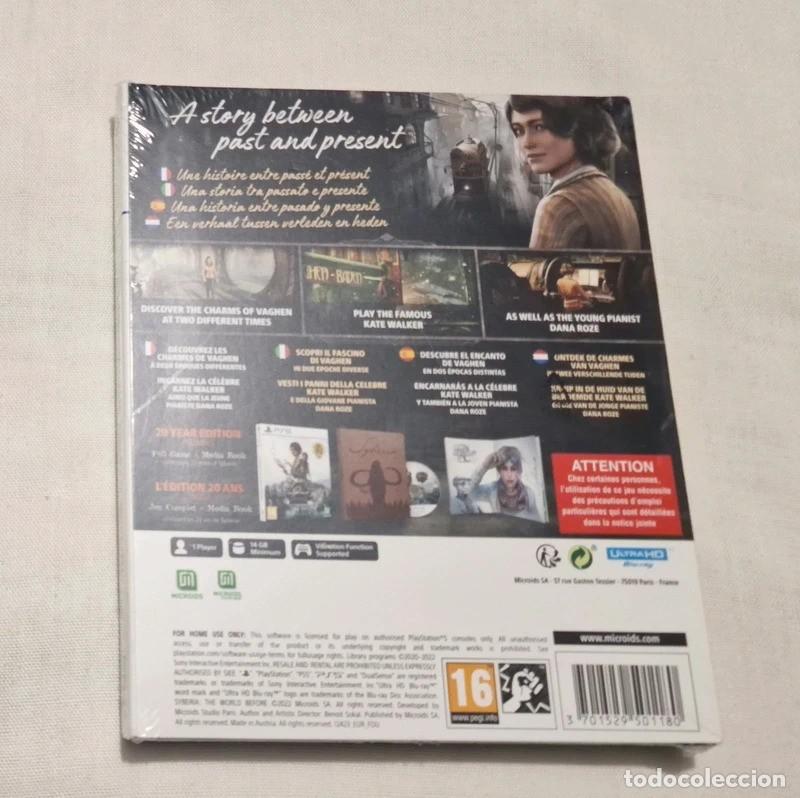 Videojuegos y consolas PS5 de segunda mano: Syberia The World Before Ps5 - Foto 2
