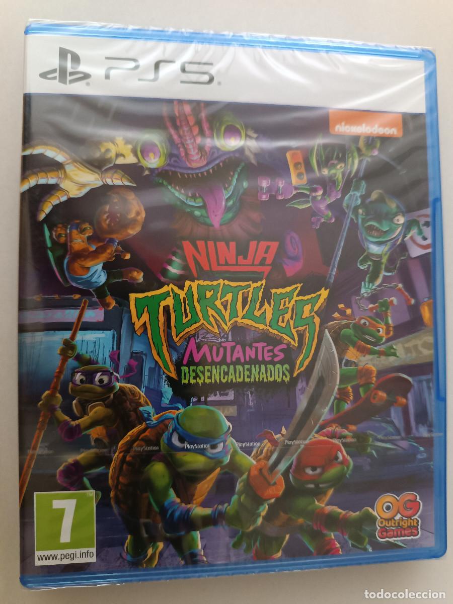 Videojuegos y Consolas PS5 de segunda mano: NINJA TURTLES MUTANTES DESENCADENADOS PS5 PAL ESPA&Ntilde;A PRECINTADO