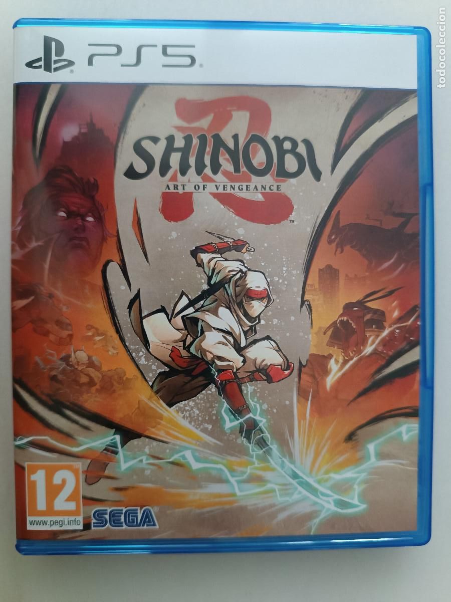 Videojuegos y Consolas PS5 de segunda mano: SHINOBI ART OF VENGEANCE PS5 PAL FRANCIA