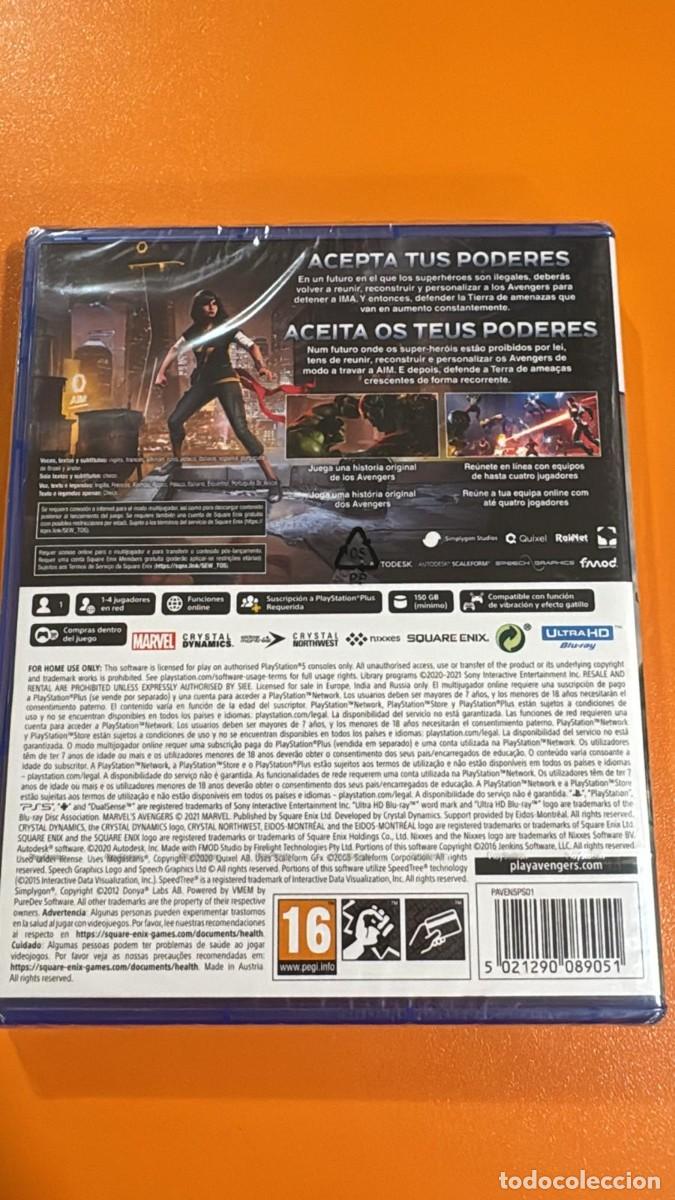 Videojuegos y consolas PS5 de segunda mano: Marvels Avengers [PS5] - Foto 2