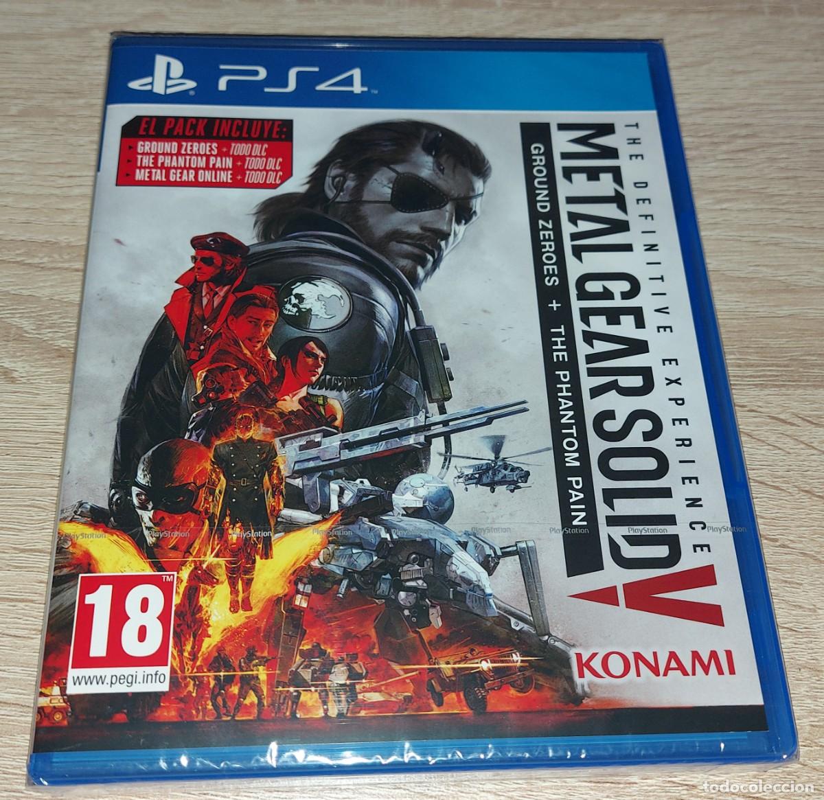 Videojuegos y Consolas PS5 de segunda mano: METAL GEAR SOLID V GROUND ZEROES PANTOM PAIN + DLC PS5 PAL ESPA&Ntilde;A PRECINTADO