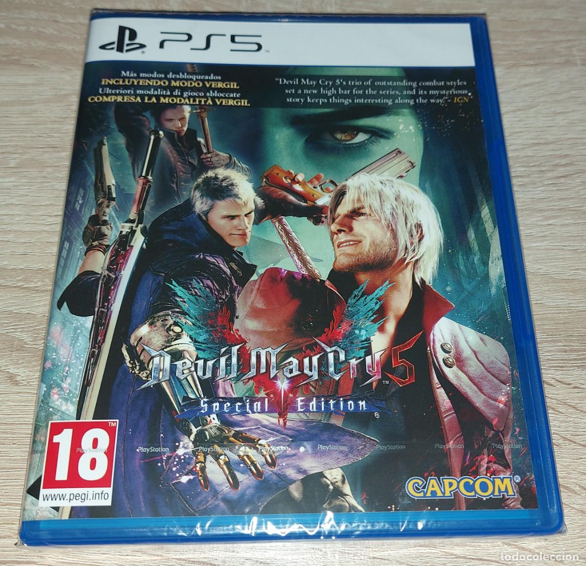 Videojuegos y Consolas PS5 de segunda mano: DEVIL MAY CRY 5 SPECIAL EDITION PS5 PAL ESPA&Ntilde;A PRECINTADO