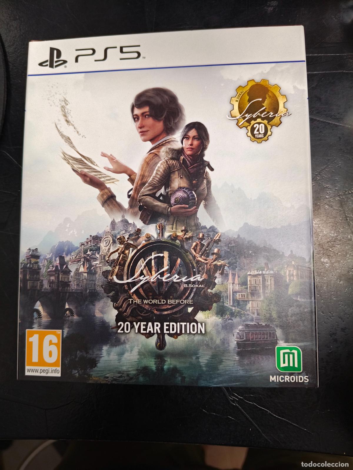 Videojuegos y consolas PS5 de segunda mano: Syberia the world before 20 year edition - Sony playstation 5 PS5 PAL ESP