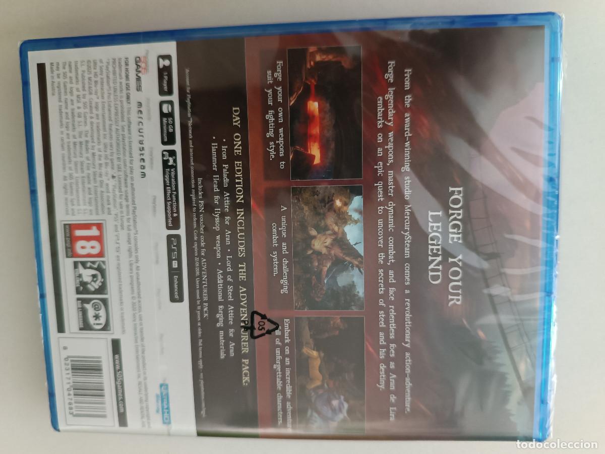 Videojuegos y consolas PS5 de segunda mano: BLADES OF FIRE PS5 PAL U.K. PRECINTADO