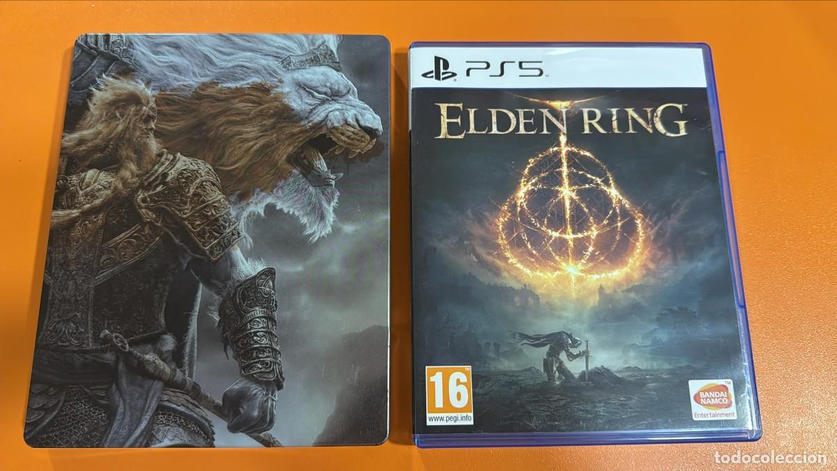 Videojuegos y consolas PS5 de segunda mano: Elden Ring &rdquo;Steelbook&rdquo; [PS5] SIN DLC