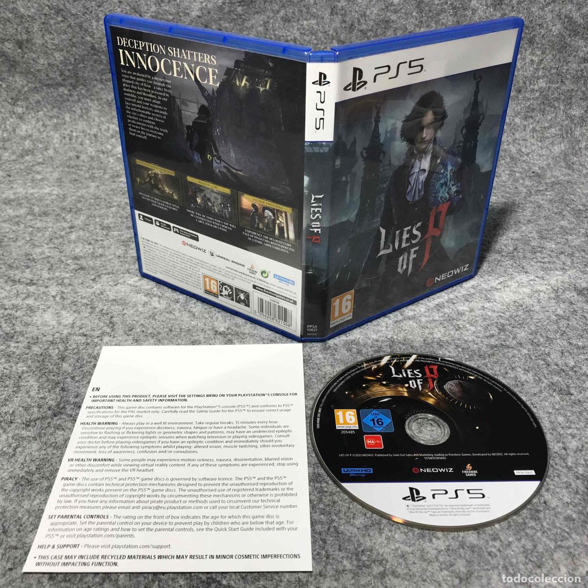Videojuegos y consolas PS5 de segunda mano: LIES OF P SONY PLAYSTATION 5 PS5