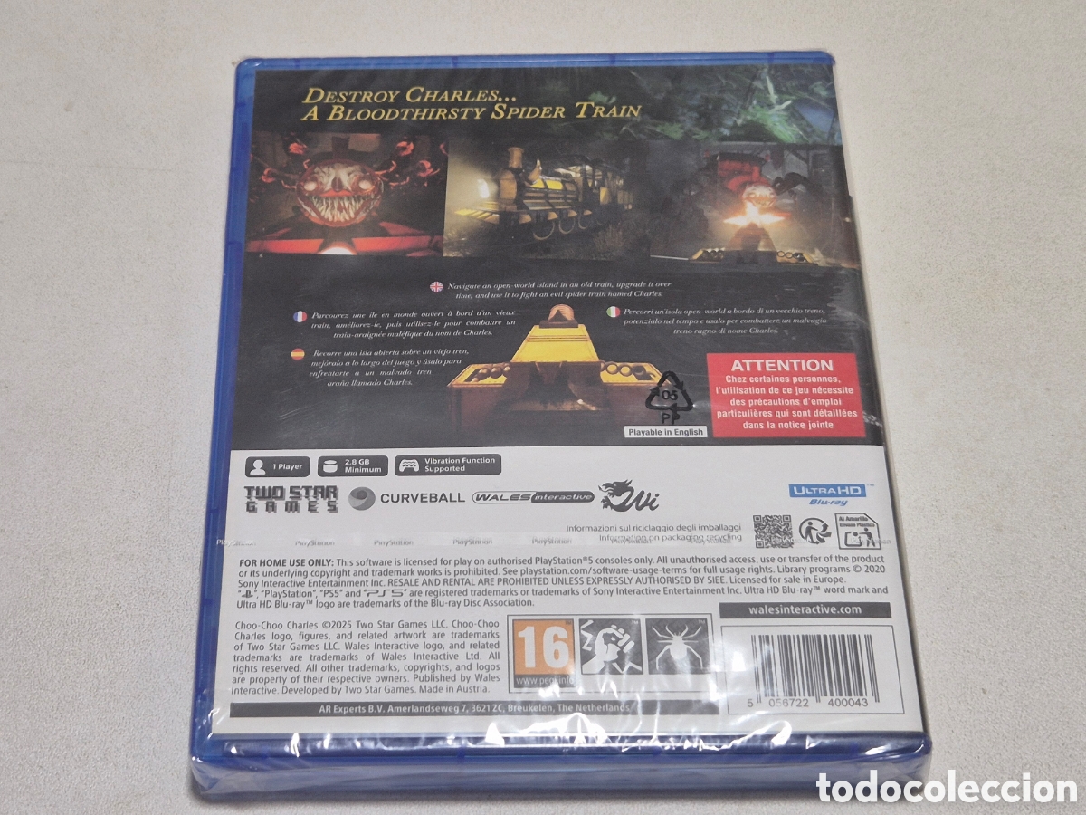 Videojuegos y consolas PS5 de segunda mano: Choo Choo Charles . Playstation 5 - Foto 2