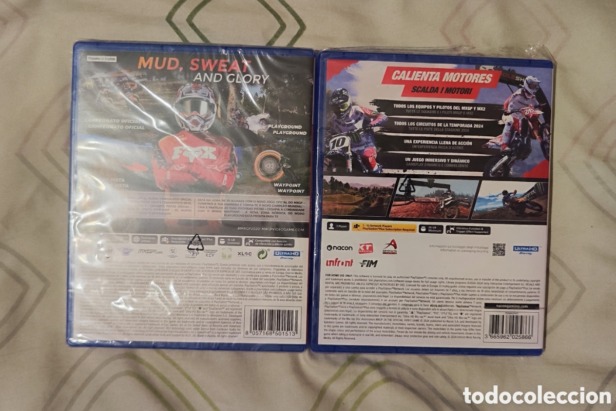 Videojuegos y consolas PS5 de segunda mano: LOTE PS5 MXGP 20 + MXGP 24 - Foto 2