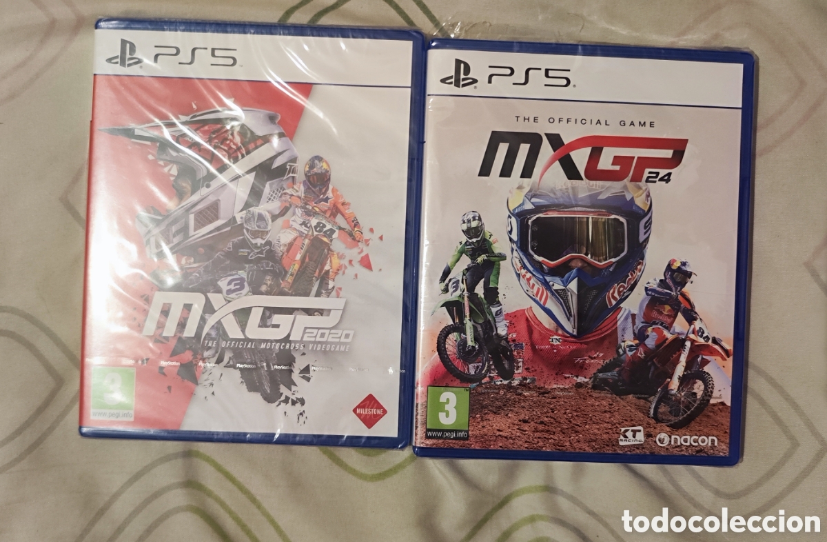 Videojuegos y consolas PS5 de segunda mano: LOTE PS5 MXGP 20 + MXGP 24
