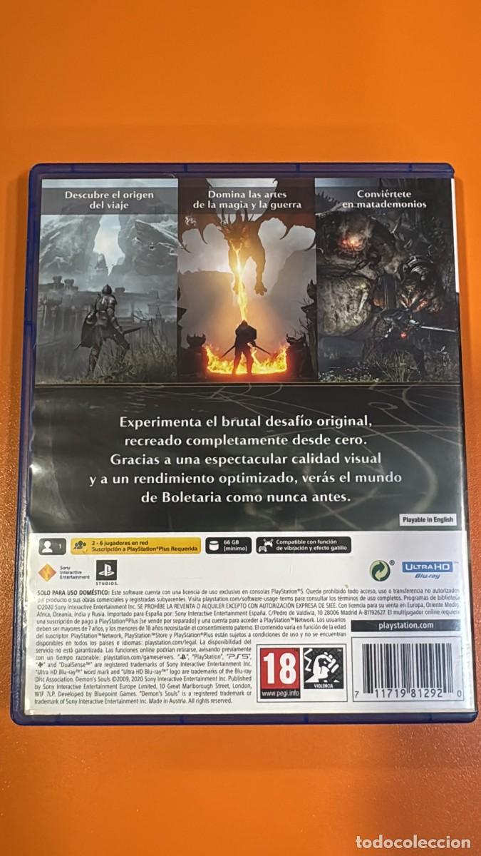 Videojuegos y consolas PS5 de segunda mano: DemonS Soul Remake [PS5] - Foto 2