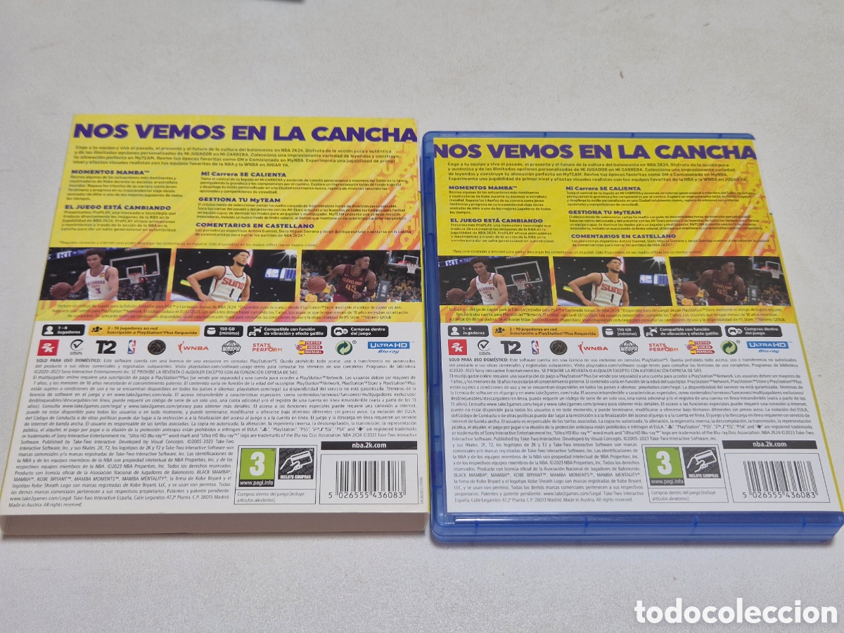 Videojuegos y consolas PS5 de segunda mano: Nba 2K24 Edicion Mamba Negra - Foto 4