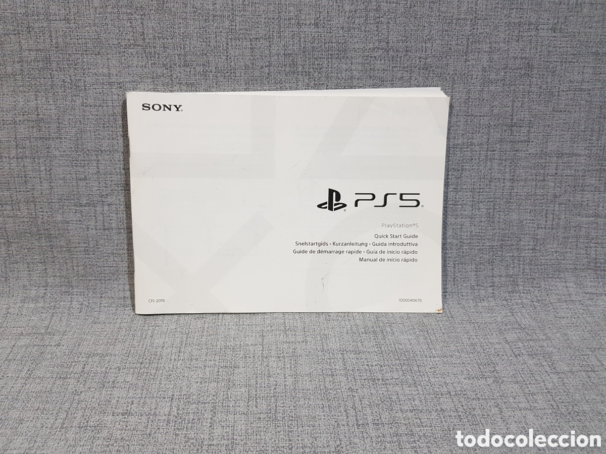 Videojuegos y consolas PS5 de segunda mano: 2023 MANUAL PLAY STATION 5 PS5 PLAYSTATION 5 MULTIRREGI&Oacute;N