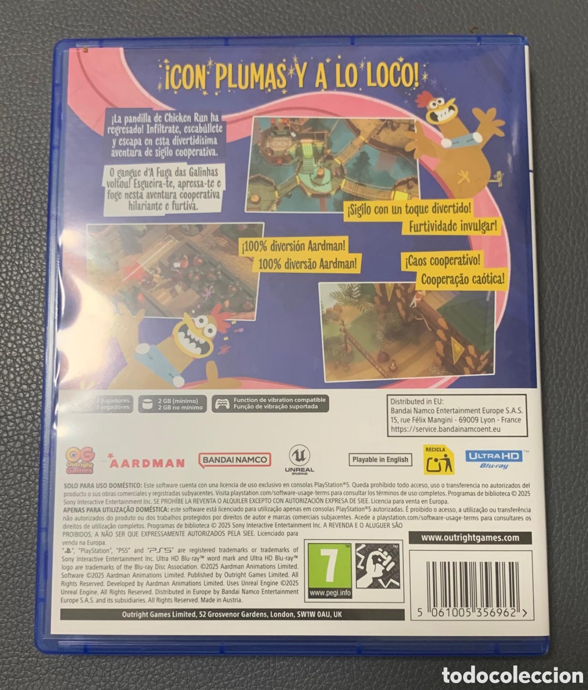 Videojuegos y consolas PS5 de segunda mano: Juego Chicken Run: Eggstraction PS5 - PlayStation 5 - Foto 3