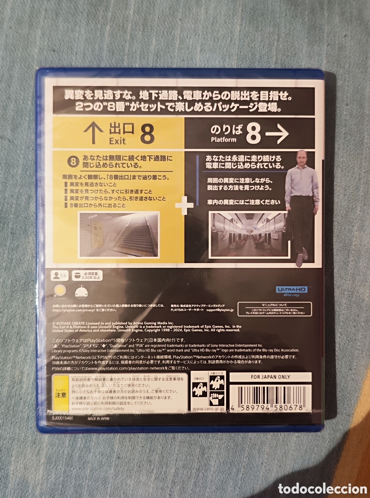 Videojuegos y consolas PS5 de segunda mano: ⚫ LIQUIDACI&Oacute;N ⚫ Exit 8 + Platform 8 PS5 Precintado - Foto 2