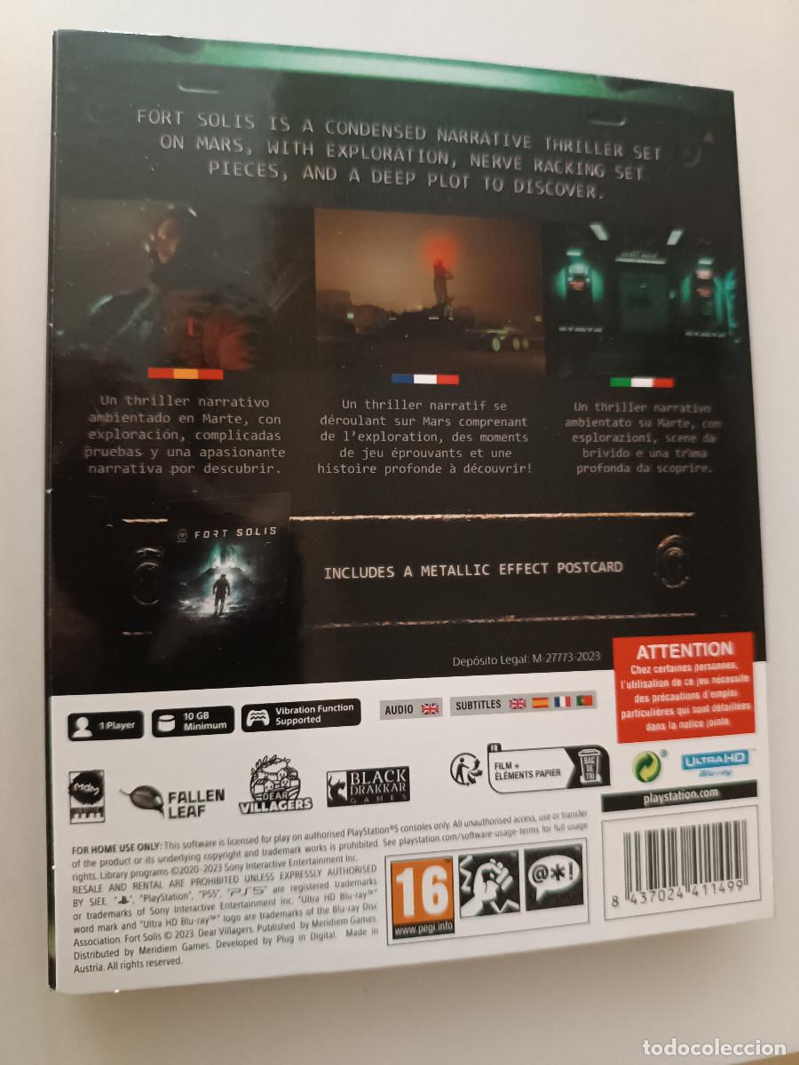 Videojuegos y consolas PS5 de segunda mano: FORT SOLIS PS5 PAL ESPA&Ntilde;A