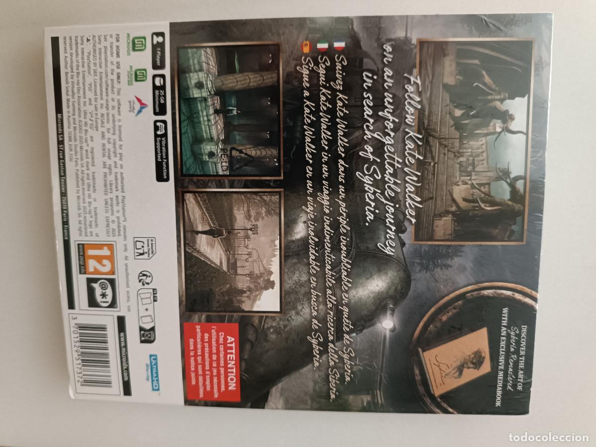 Videojuegos y consolas PS5 de segunda mano: SYBERIA REMASTERED LIMITED EDITION PS5 PAL ESPA&Ntilde;A PRECINTADO