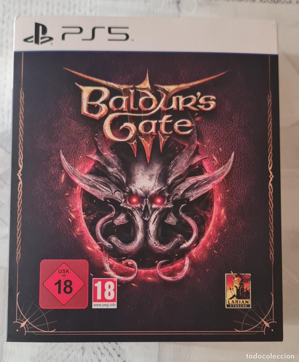 Videojuegos y consolas PS5 de segunda mano: Juego PS5 BALDUR&rsquo;S GATE DELUXE EDITION 2 Discos + 3 CD + 2 parches + poster + mapa + 5 laminas 2024