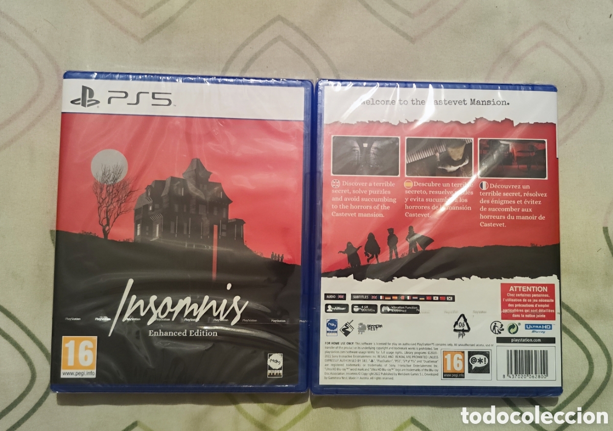Videojuegos y consolas PS5 de segunda mano: INSOMNIS PS5 PRECINTADO