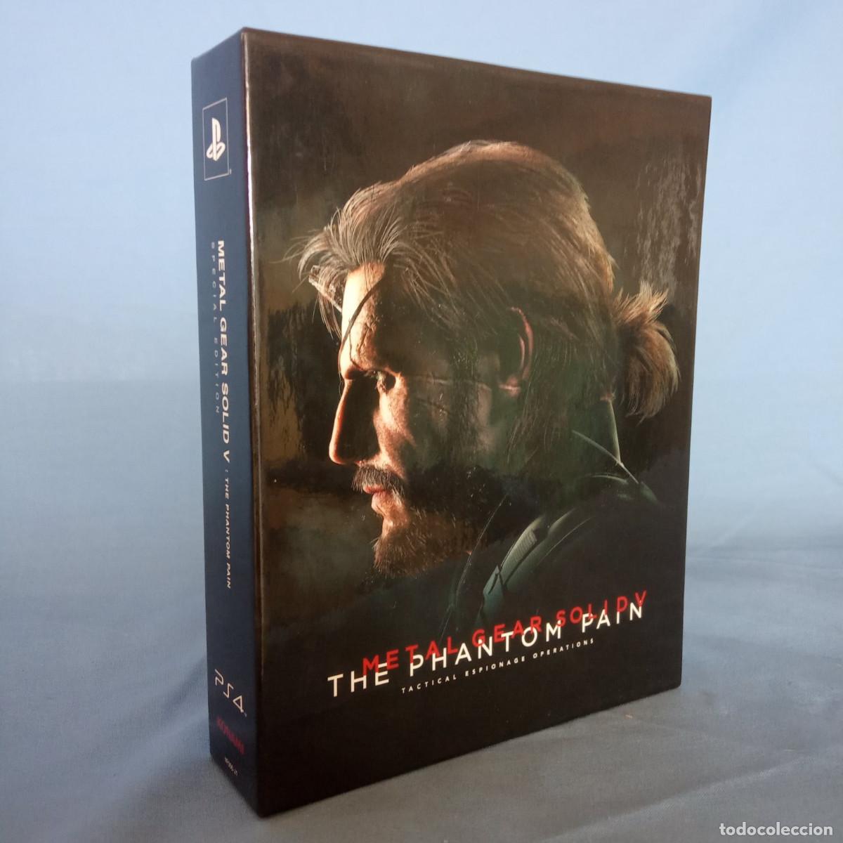 Videojuegos y consolas PS5 de segunda mano: Caja de Metal Gear Solid 5 The Phantom Pain, de PS5 - Original de Jap&oacute;n &ndash; Edici&oacute;n para Coleccionista