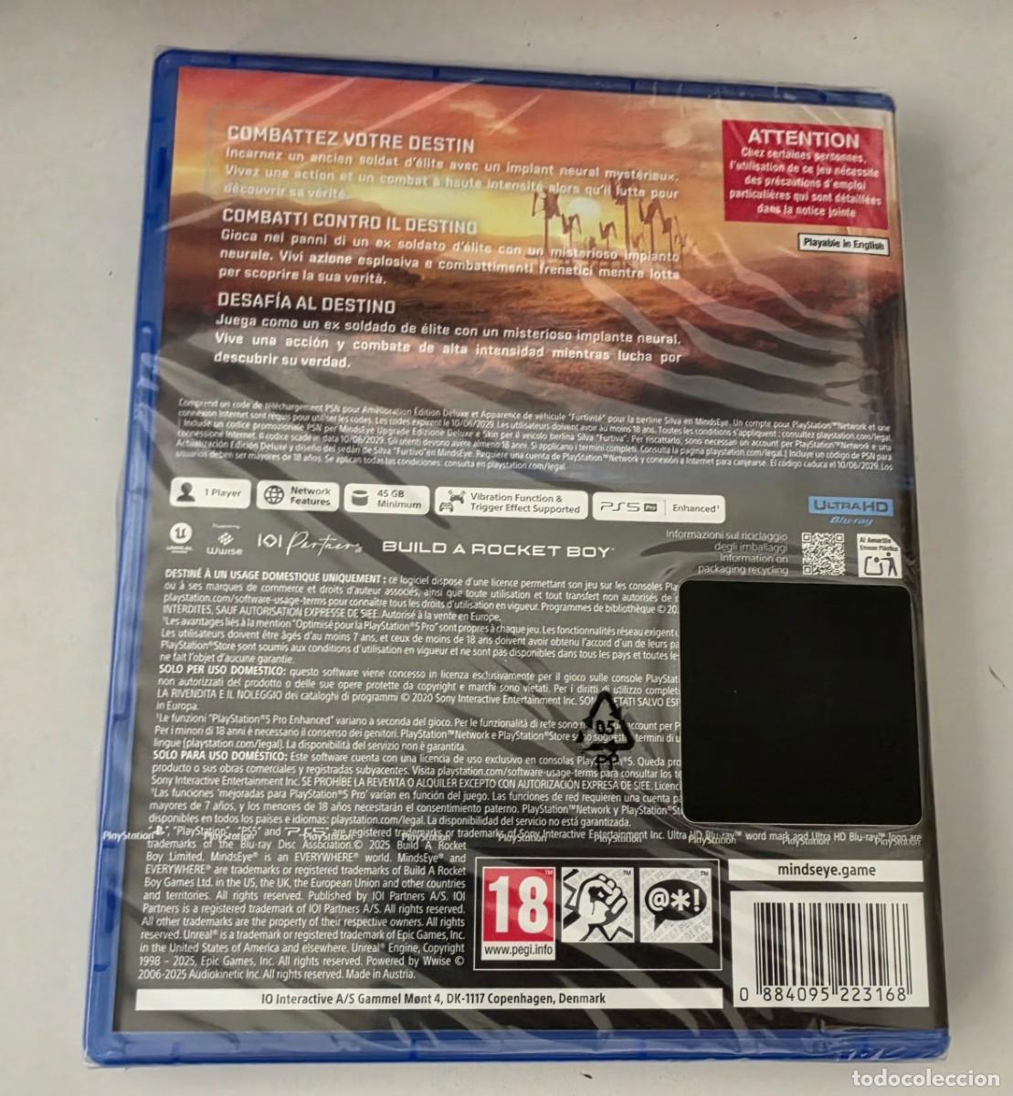 Videojuegos y consolas PS5 de segunda mano: Mindeyes Playstation 5 - Foto 2