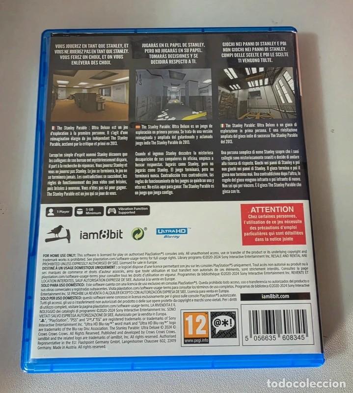 Videojuegos y consolas PS5 de segunda mano: The Stanley Parable Ultra Deluxe Ps5 - Foto 2