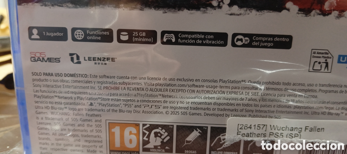 Videojuegos y consolas PS5 de segunda mano: Wuchang: Fallen Feathers PS5 - Foto 3