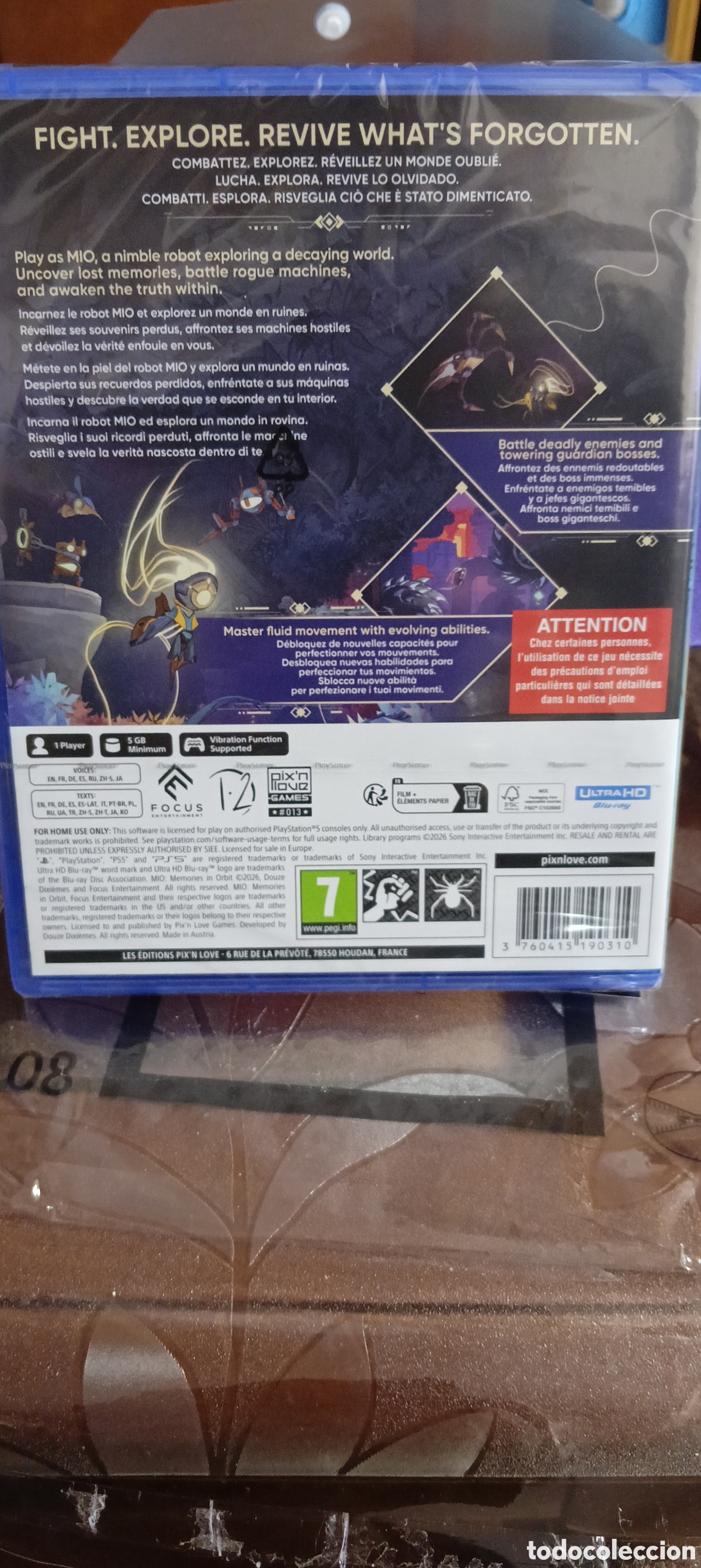Videojuegos y consolas PS5 de segunda mano: Mio: Memories in &Oacute;rbit PS5 - Foto 2