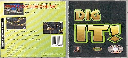 Videojuegos y consolas: CD Rom para PC - DIG IT ! - Foto 1