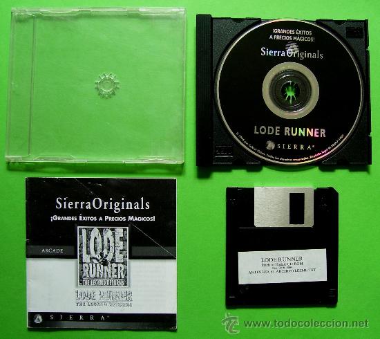 Videojuegos y consolas: LODE RUNNER - THE LEGEND RETURNS - JUEGO PC ARCADE - Foto 2