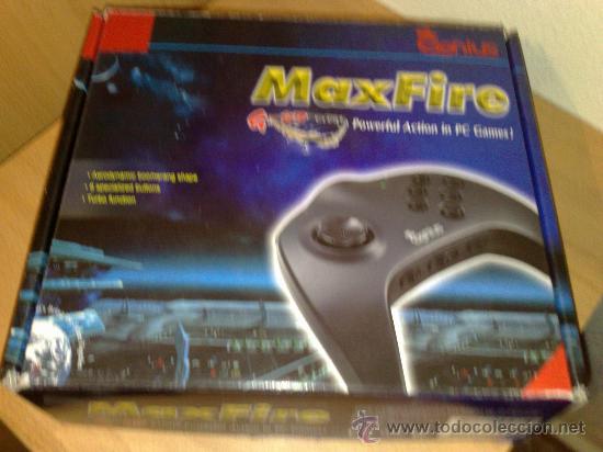 Videojuegos y consolas: JOYSTICK PC GENIUS MAXFIRE A&Ntilde;OS 90 - Foto 1