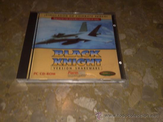 Videojuegos y consolas: JUEGO PC BLACK KNIGHT VERSION SHAREWARE SIMULADOR DE COMBATE AEREO 1995 - Foto 1