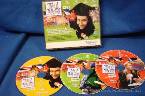 Videojogos e Consolas: TELL ME MORE - CURSO DE INGLES INTERACTIVO EN CDROM