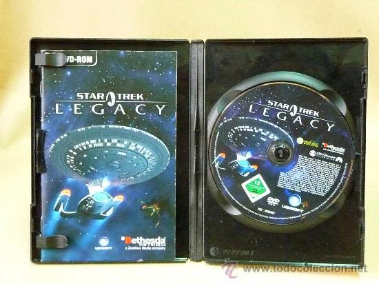 Videojuegos y consolas: JUEGO PARA PC, STAR TREK, LEGACY, DVD-ROM - Foto 3