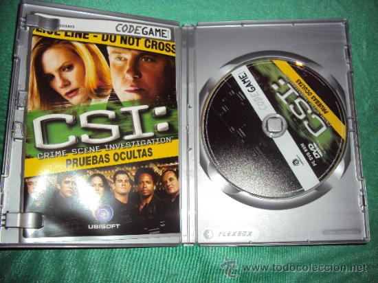 Videojuegos y consolas: JUEGO PARA PC CSI PRUEBAS OCULTAS COMO NUEVO - Foto 2