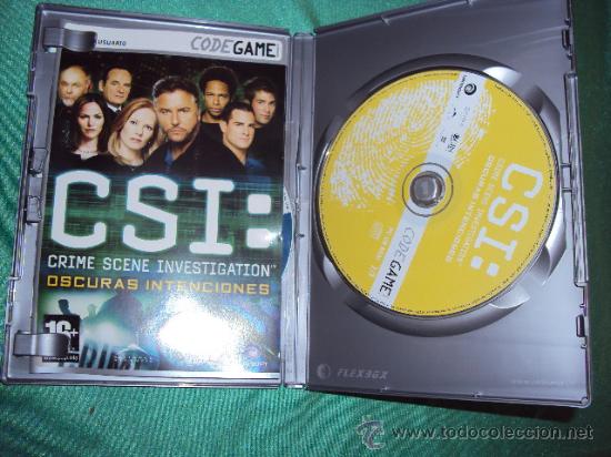 Videojuegos y consolas: JUEGO PARA PC CSI OSCURAS INTENCIONES COMO NUEVO - Foto 2