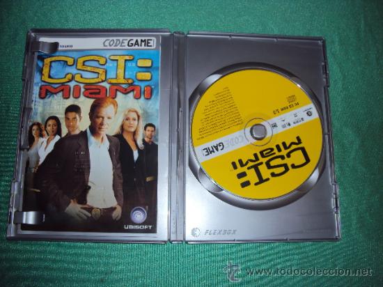 Videojuegos y consolas: JUEGO PARA PC CSI MIAMI COMO NUEVO - Foto 2