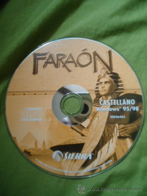 Videojuegos y consolas: JUEGO PC CD-ROM,  FARAON - Foto 1