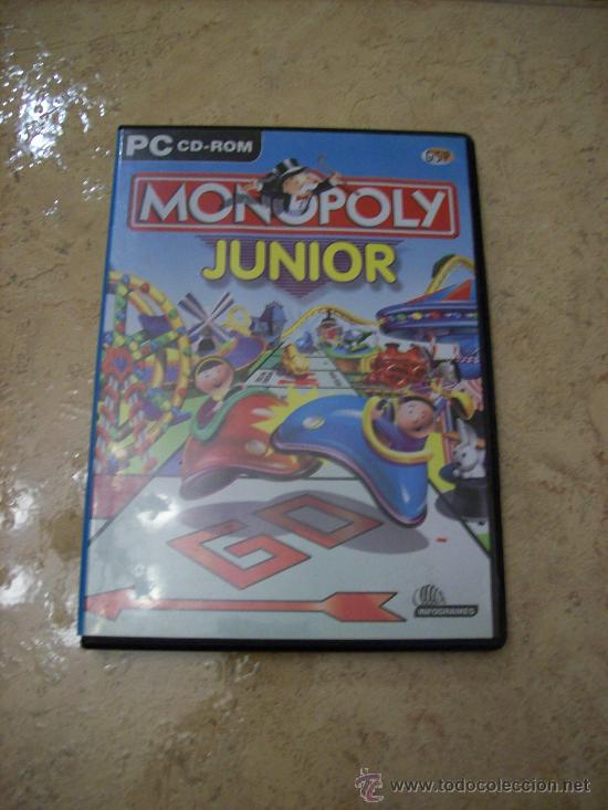 Videojuegos y consolas: CD-ROM MONOPOLY JUNIOR - EN INGLES - Foto 1