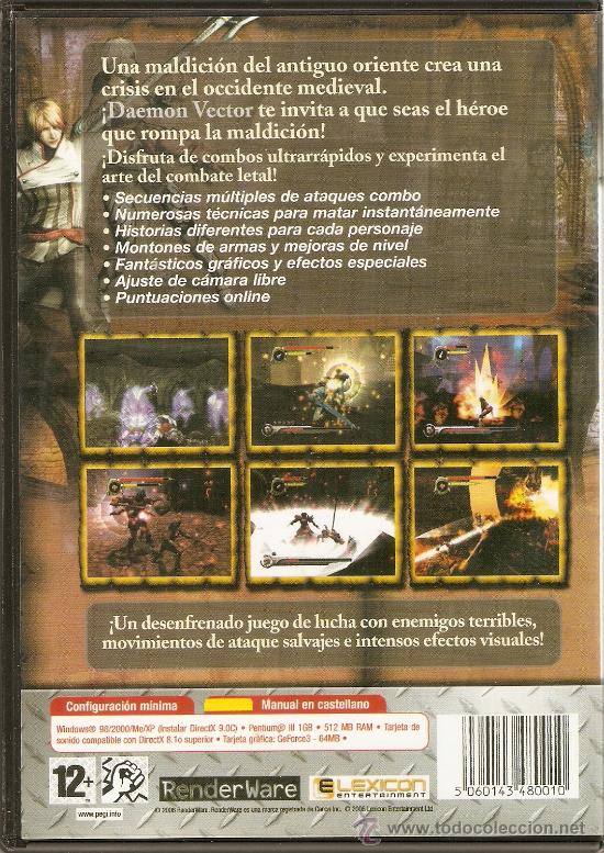 Videojuegos y consolas: DAEMON VECTOR - PC DVD ROM - NEO JUEGOS - 2006 - Foto 3