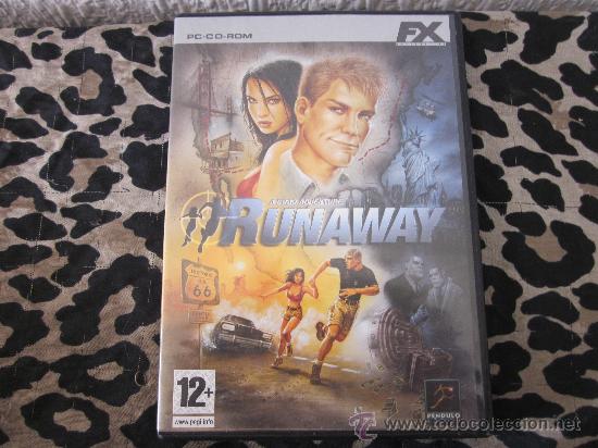 Videojuegos y consolas: JUEGO PC RUNAWAY UNA PERSECUCI&Oacute;N IMPLACABLE DE COSTA A COSTA DE LOS USA - Foto 1