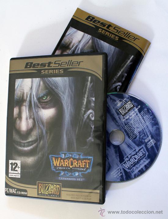 Videojuegos y consolas: Warcraft III Frozen Throne Expansion Set para PC y Mac - Foto 1