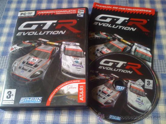 Videojuegos y consolas: GTR Evolution SimBin Juego para PC CD DVD Ordenador Versi&oacute;n Espa&ntilde;ola - Foto 1