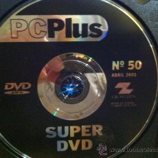 Videojuegos y Consolas: DVDROM PCPLUS NUMERO 50 ABRIL 2001 SUPERDVD