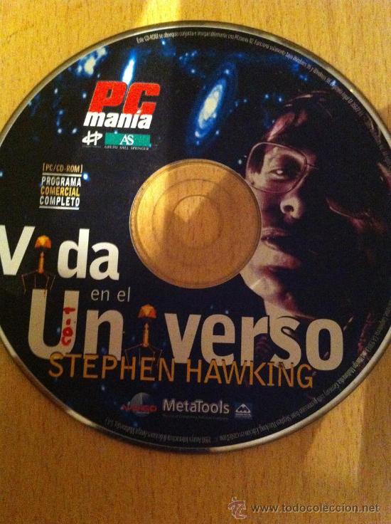 Videojuegos y consolas: CDROM - PCMANIA Vida en el universo STEPHEN HAWKING - Foto 1
