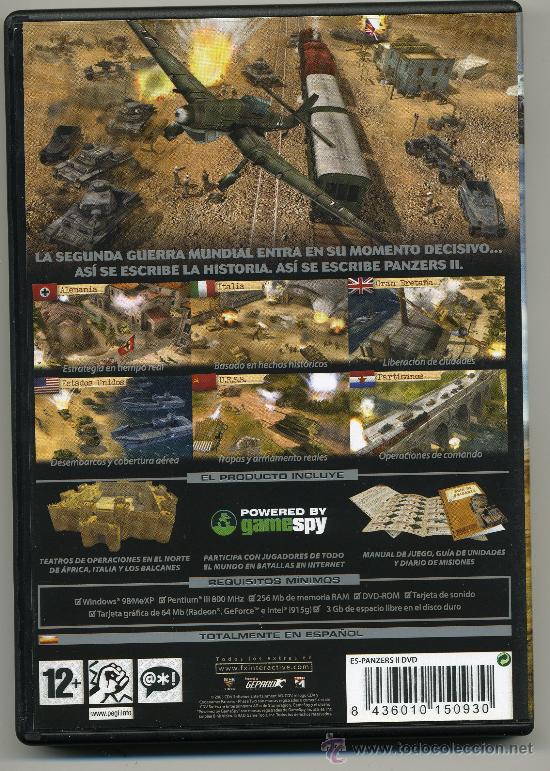Videojuegos y consolas: PANZERS II - PC DVD - FX - CON INSTRUCCIONES PRACTICAMENTE NUEVO - Foto 2