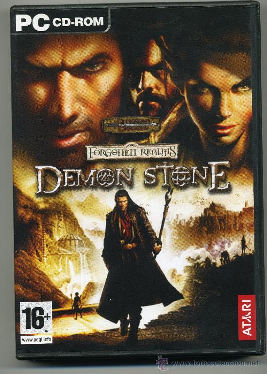 Videojuegos y consolas: DEMON STONE - ATARI - 4 CD- VIDEO JUEGO PC CD-ROM CON LIBRO DE INSTRUCCIONES - Foto 1