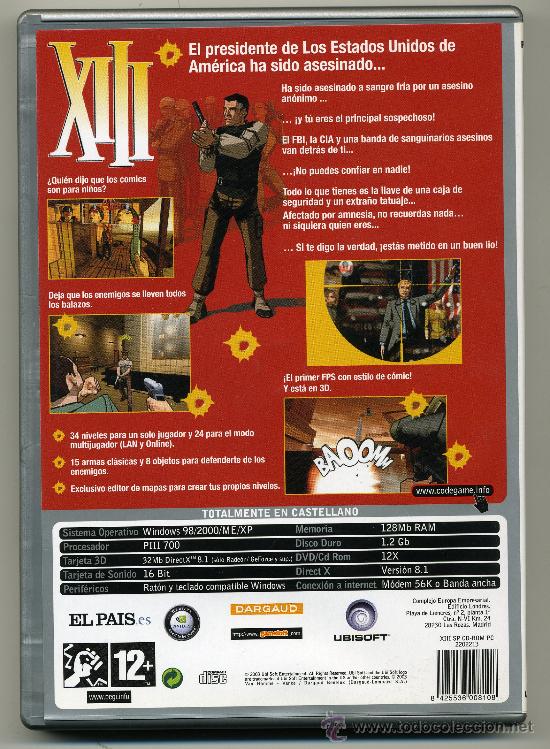 Videojuegos y consolas: CODE GAME XIII 4 CDS - PC. CD-ROM  CON INSTRUCCIONES - Foto 2